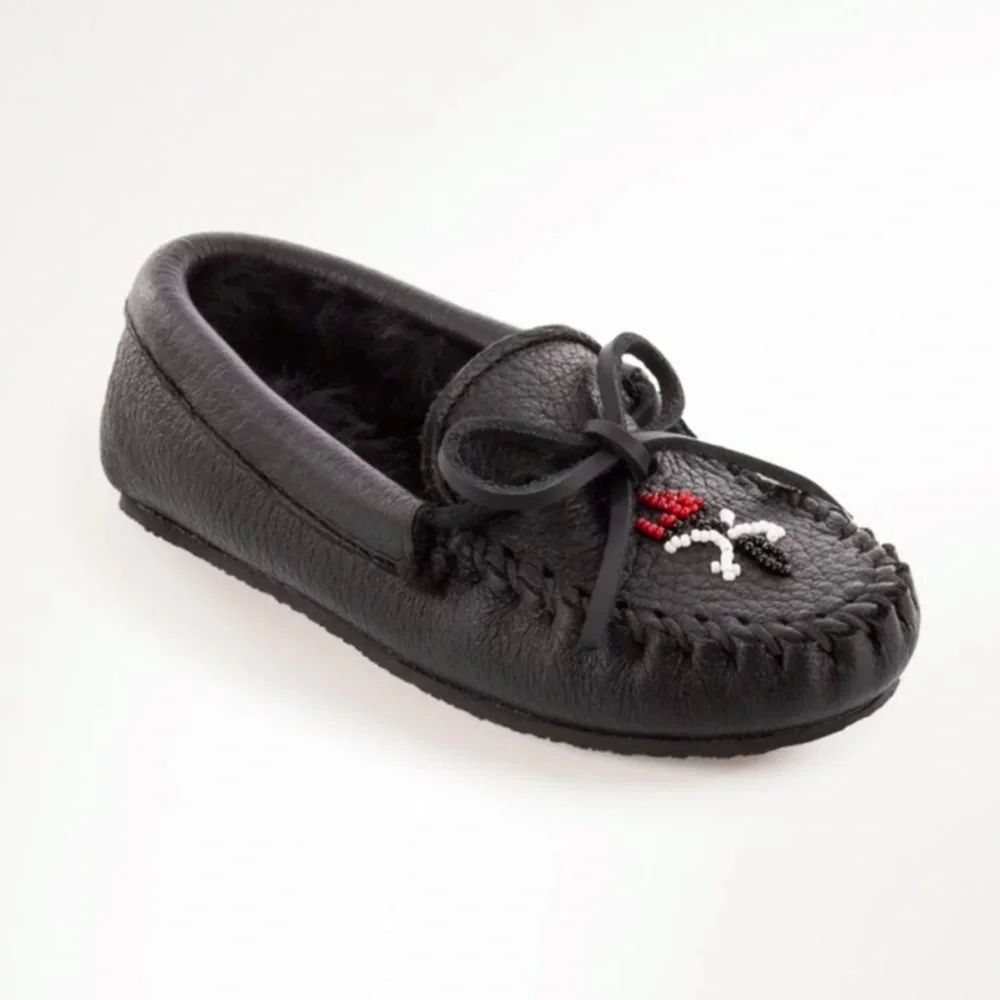 UNISEX Minnetonka x Opening Ceremony Beaded Torch Slipper Kids Moccasin